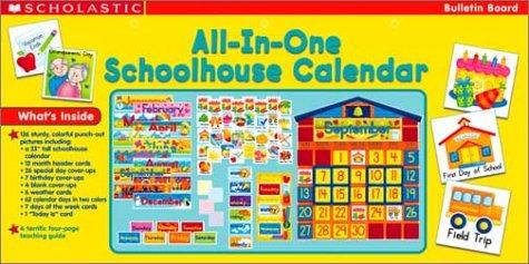 SCHOOL HOUSE CALENDAR BB SET