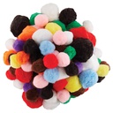 CREATIVITY STREET COLOSSAL POMS ASSORTED SIZES COLOSSAL POMS 1 LB.