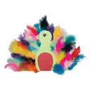 CREATIVITY STREET MARABOU FEATHERS ASSORTED SIZES BRIGHT HUES 14 GRAMS