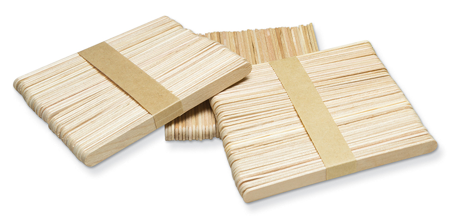 CREATIVITY STREET REGULAR CRAFT STICKS 4-1/2" X 3/8" NATURAL 1000 PIECES