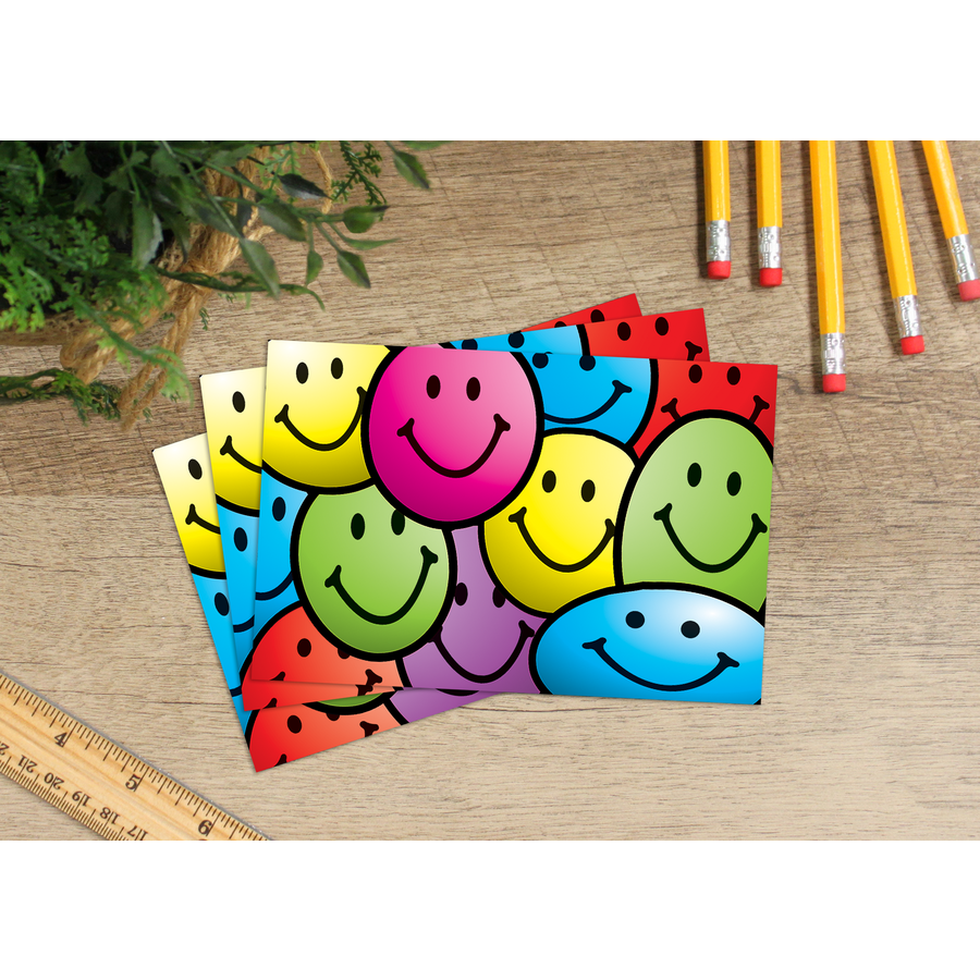 Smiley Faces Postcards 4" x 6" (10cm x 15cm) 30/pack