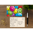 Smiley Faces Postcards 4" x 6" (10cm x 15cm) 30/pack