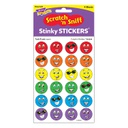 Colorful Smiles, Tutti-Frutti scent Scratch 'n Sniff Stinky Stickers (96 Stickers)
