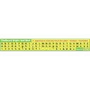 Chalkboard Brights Bold Block 4" Letters Combo Pack (230 pcs)