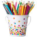 CONFETTI Bucket 4" (10cm)