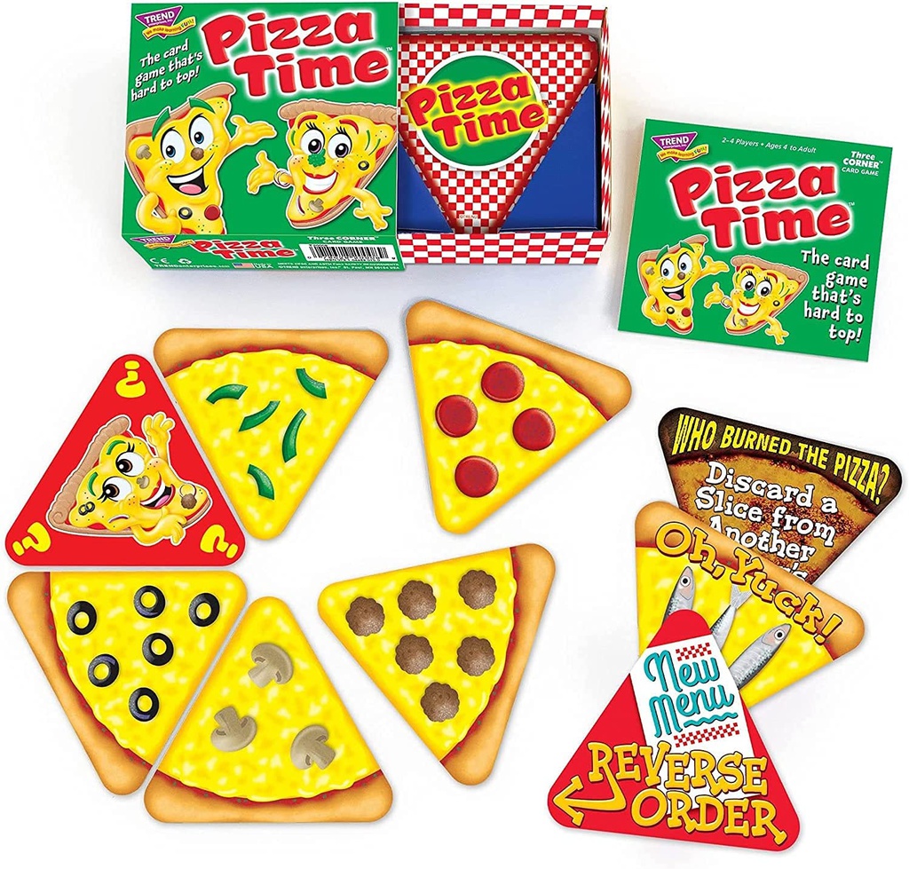 PIZZA TIME CARD GAME (63 cards) AGE 4+