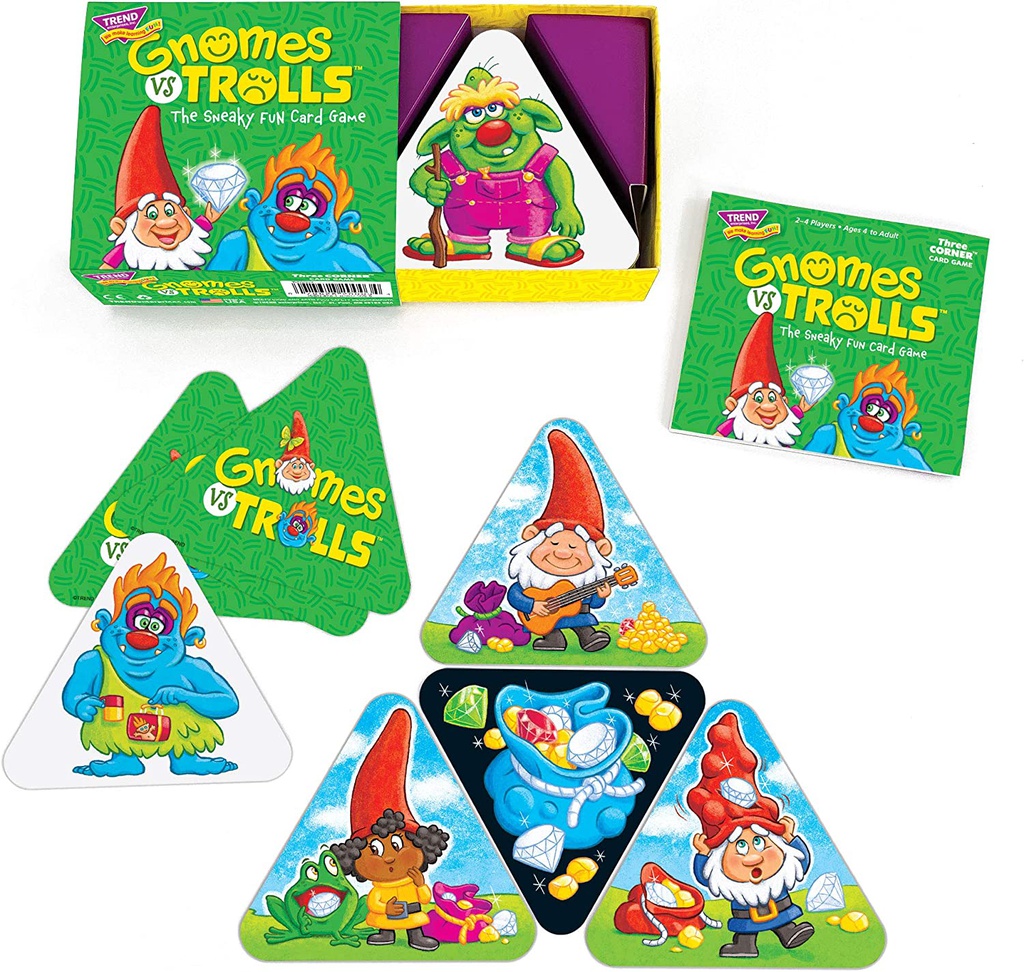 GNOMES vs TROLLS CARD GAME (63 cards) AGE 4+