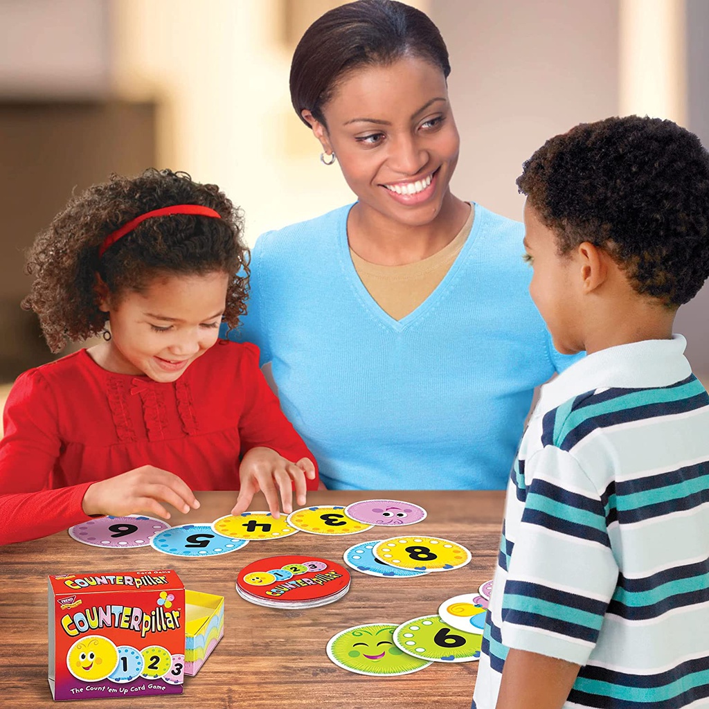 COUNTERpillar CARD GAME (63 cards) AGE 4+