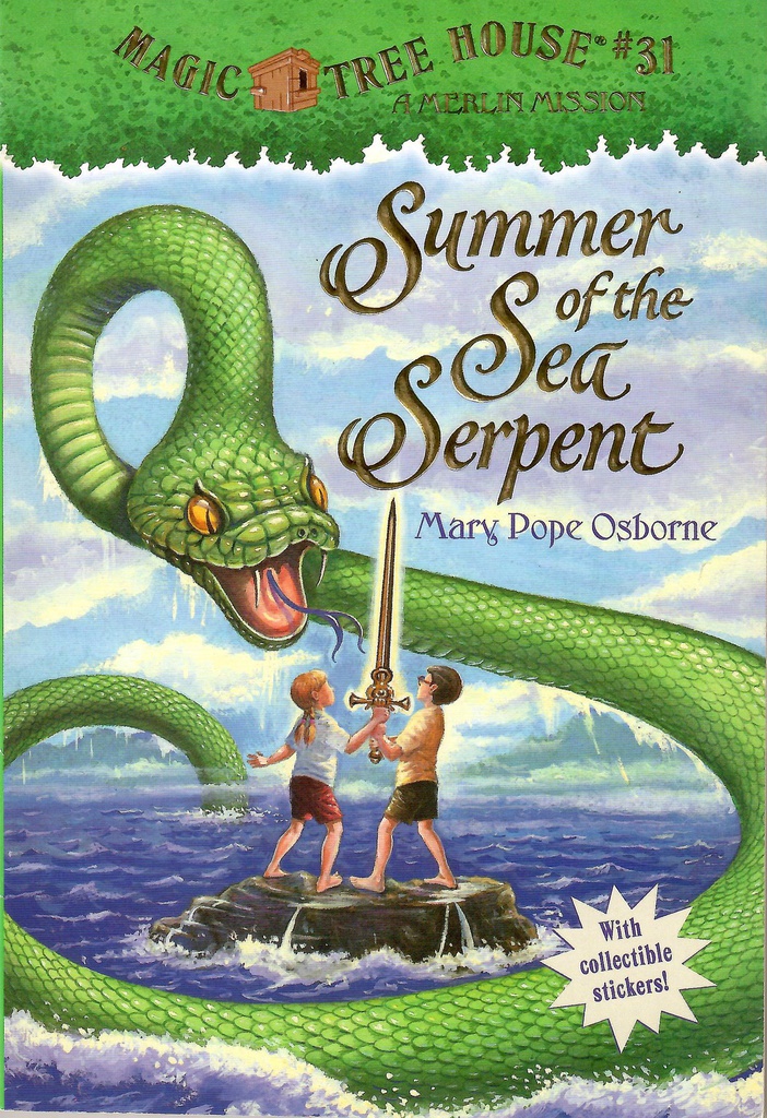 Magic Tree House #31: Summer of the Sea Serpent (6-9yrs)