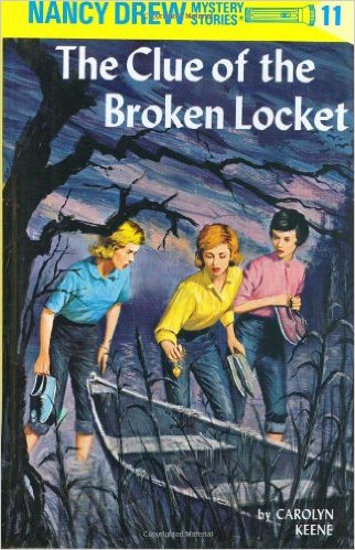NANCY DREW #11: THE CLUE OF THE BROKEN LOCKET (8-12yrs) HARDCOVER