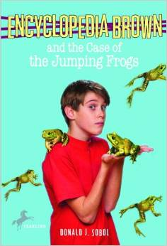 Encyclopedia Brown and the Case of the Jumping Frogs #23 (8-12yrs)