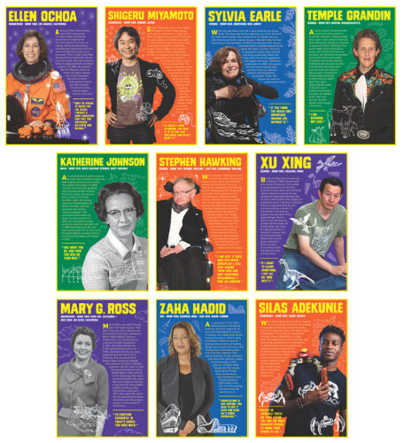 Stars Of Steam Bulletin Board Set (10pcs)