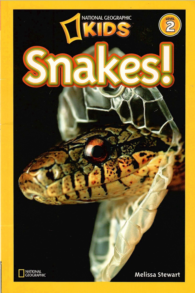 National Geographic Readers: Snakes! (3-7yrs) (level-2)