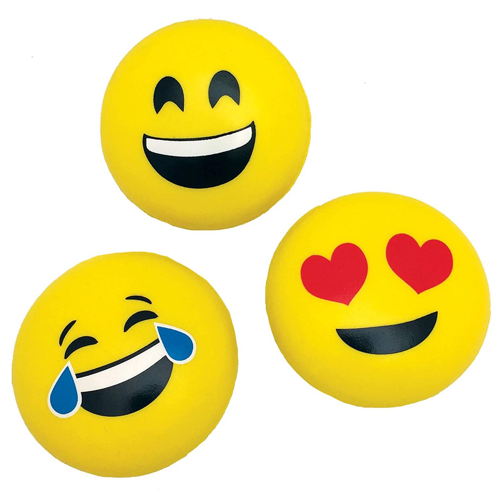 Emoji Therapy Squeezies (3pcs)(5.5cm-2.1'')