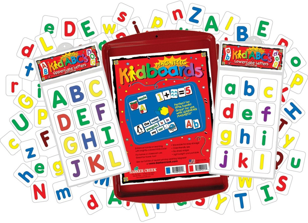 KIDABCS ACTIVITY KIT LEARNING MAGNETS (18cmx13cm)(7''x5'')