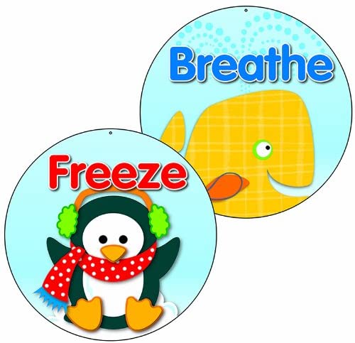 Freeze and Breathe Two-Sided Decoration  (15''-38cm)