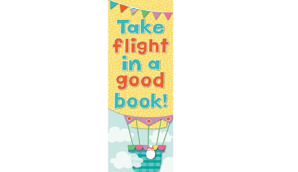 Up And Away Bookmark (Gr: K-5) (6.4''x2'')(16.5cmx5cm)(30pcs)