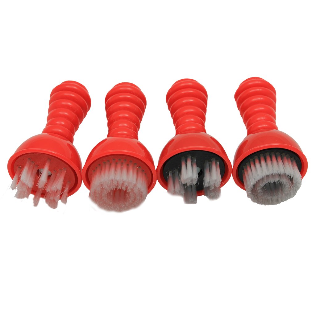 CREATIVE DESIGN BRUSHES (Set/4) ((plastic handle- 4 brush designs)