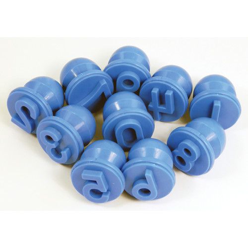 READY2LEARN STAMPERS NUMBERS DOUGH &amp; PAINT Set of 10 (1"=2.5cm)