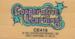 Cooperative Learning Stamp (3.1''x2.2'')(3+yrs)(7.8cmx5.5cm)