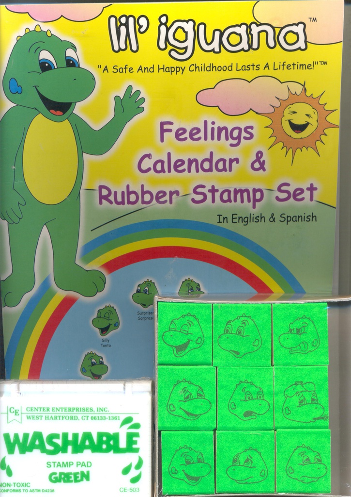 FEELINGS CALENDAR &amp; STAMP KIT(35pcs)(11''x35'')(28cmx89cm)