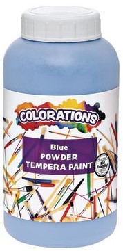 COLORATIONS POWDER TEMPERA 1LB(453.6g) - BLUE