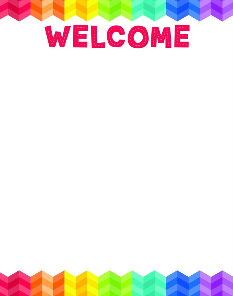 WELCOME! CHART (PAINT) Slightly damaged (55cmx43cm)(22''x17'')