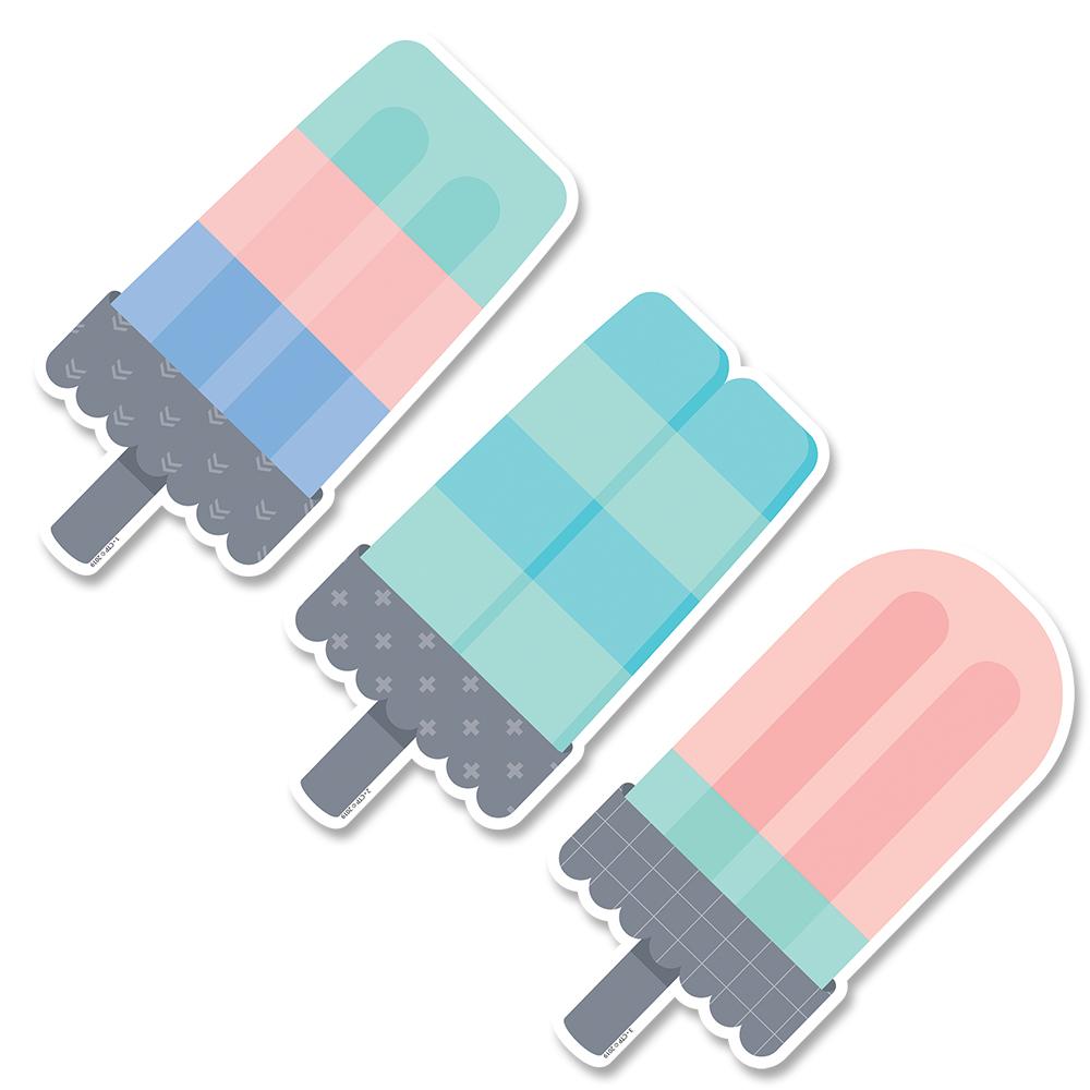 CALM &amp; COOL ICE POPS ACCENTS (6.75" (17cm) (36pcs)