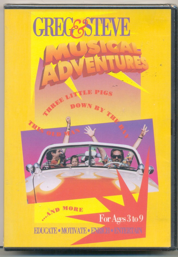 Musical Adventures DVD (3-9yrs)(NTSC)