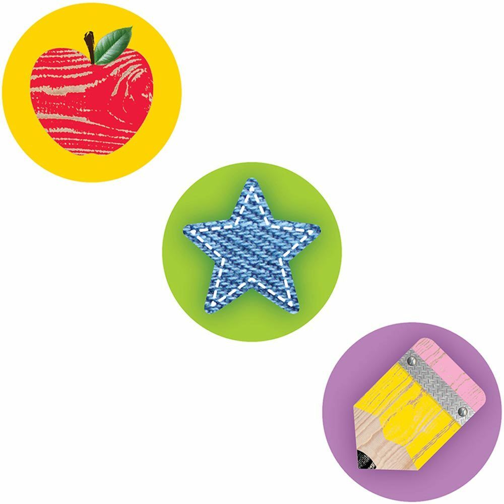 Upcycle Style Hot Spots Stickers (0.4''-1cm)(880 Stickers)