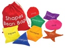Shapes Beanbags (8bags) (4"x5" (10cmx12.7cm) (Gr: Prek+Age 3+)