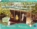 NOW YOU SEE IT, NOW YOU DON'T SEE-THROUGH COMPOST CONTAINER (32cmx21cm)
