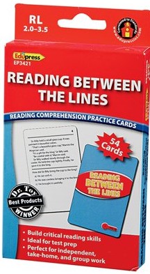 Reading Between the Lines,Practice Cards (Red Level)(RL: 2.0-3.5)54 Cards