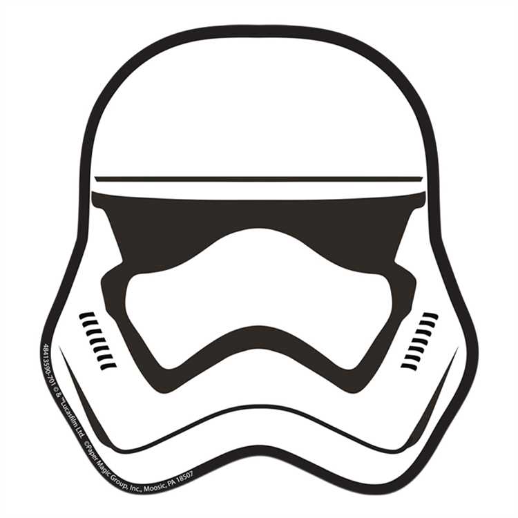 STAR WARS TROOPERS ACCENTS (36 pcs) 5.5" x 5" (13.5cm x 13cm)