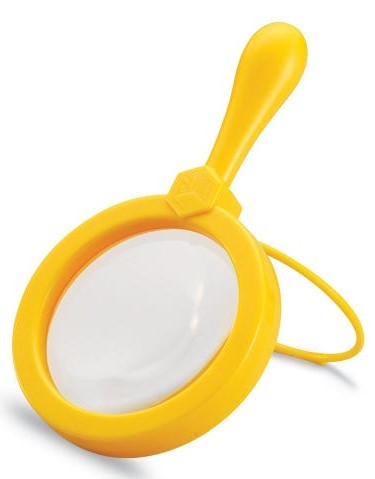 Primary Science Jumbo Magnifiers, SINGLE (Red, Orange, Yellow, Green or Blue)