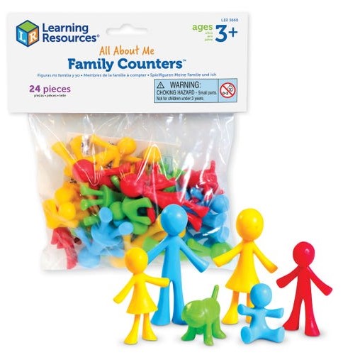 All About Me Family Counters Smart Pack (24pcs)(3+yrs)