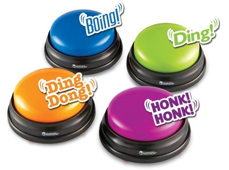 Answer Buzzers, SINGLE (Orange only)