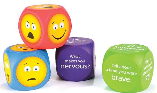 Soft Foam Emoji Cubes (24pcs)(3+yrs)