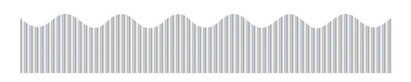 BORDETTE METALLIC 2.25"x25'  (5.7cmx7.6m) SILVER