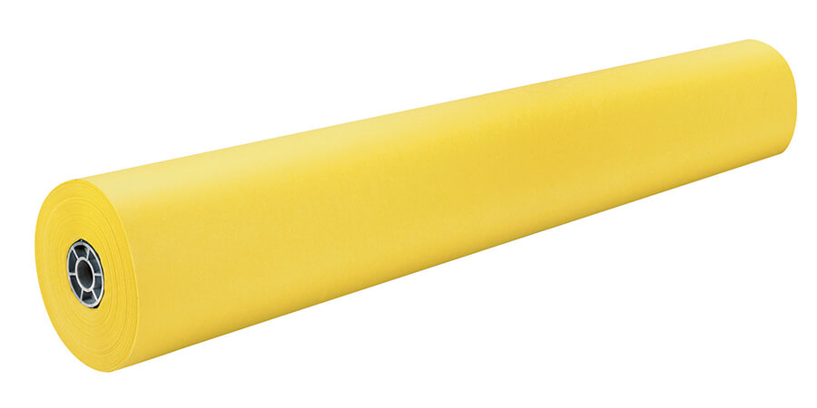 RAINBOW KRAFT 36"x1000' (91.4cm x 304.8m) CANARY (YELLOW)