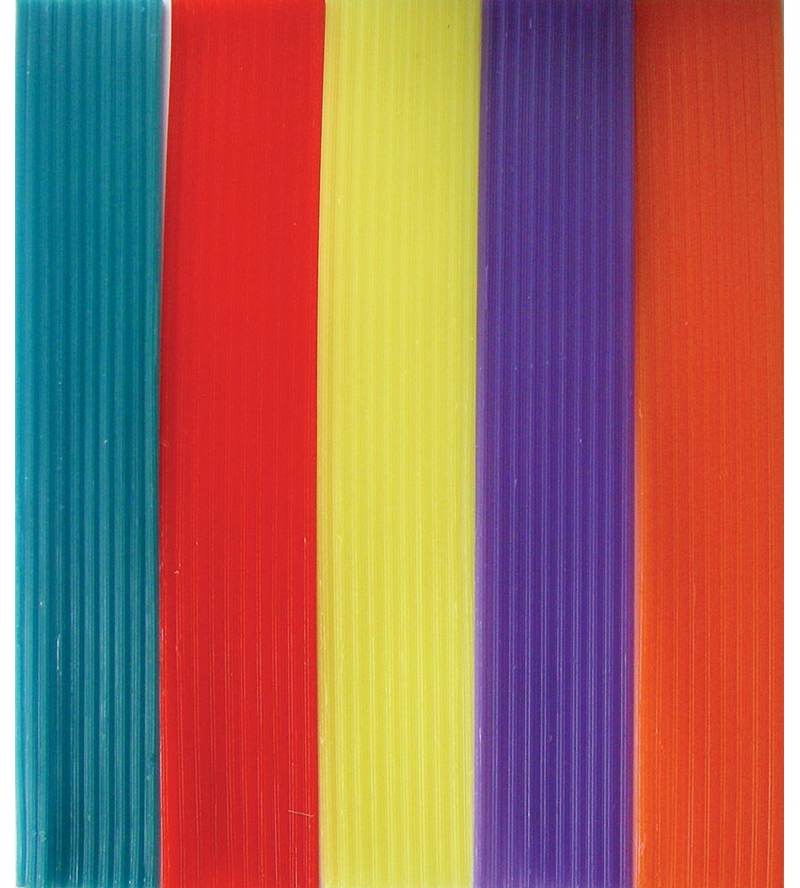 WAX WORKS BRIGHT HUES (age 3)(10"=25.4cm) ASST (50 PC)