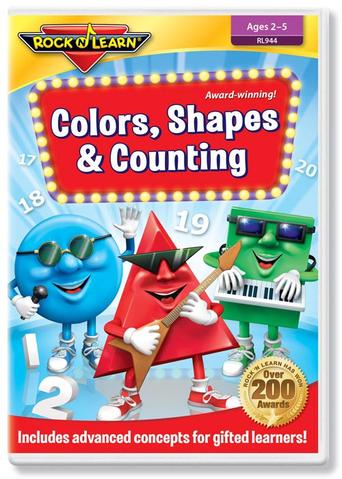 COLORS SHAPES &amp; COUNTING DVD (NTSC)
