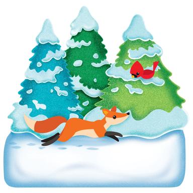 Winter Wonder Accents  5.5''(13.9cm)(36 pcs)