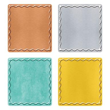 I*Metal Embossed Signs Classic Accent (6'' (15.2cm) (36 pcs)