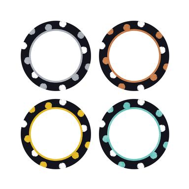 I*Metal Dot Circles Mini Accents  (3'' (7.6cm) (36pcs)