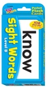 Sight Words – Level B Pocket Flash Cards Two-sided (56cards)(5+yrs)(3.37''-8.5cm)