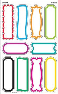 Labels Stickers (8sheets)(80stickers)(2.7''x0.9'') (7cmx2.5cm)