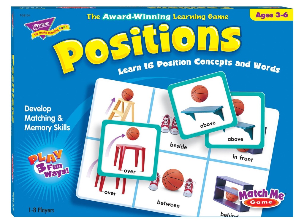 Positions Games (48pcs)(3-6yrs)