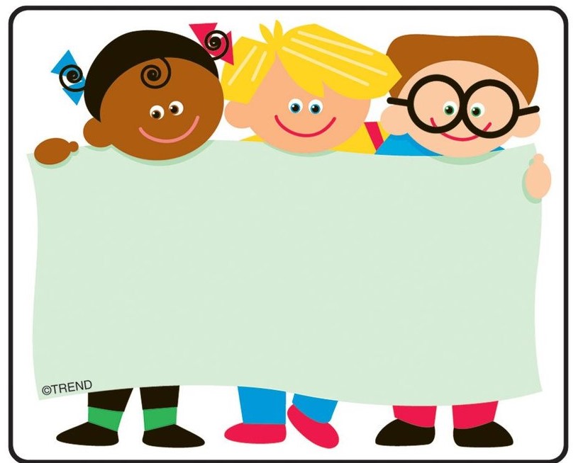 TREND Kids Nametag (3''x2.5'')(7.6cmx6.3cm)(36pcs)