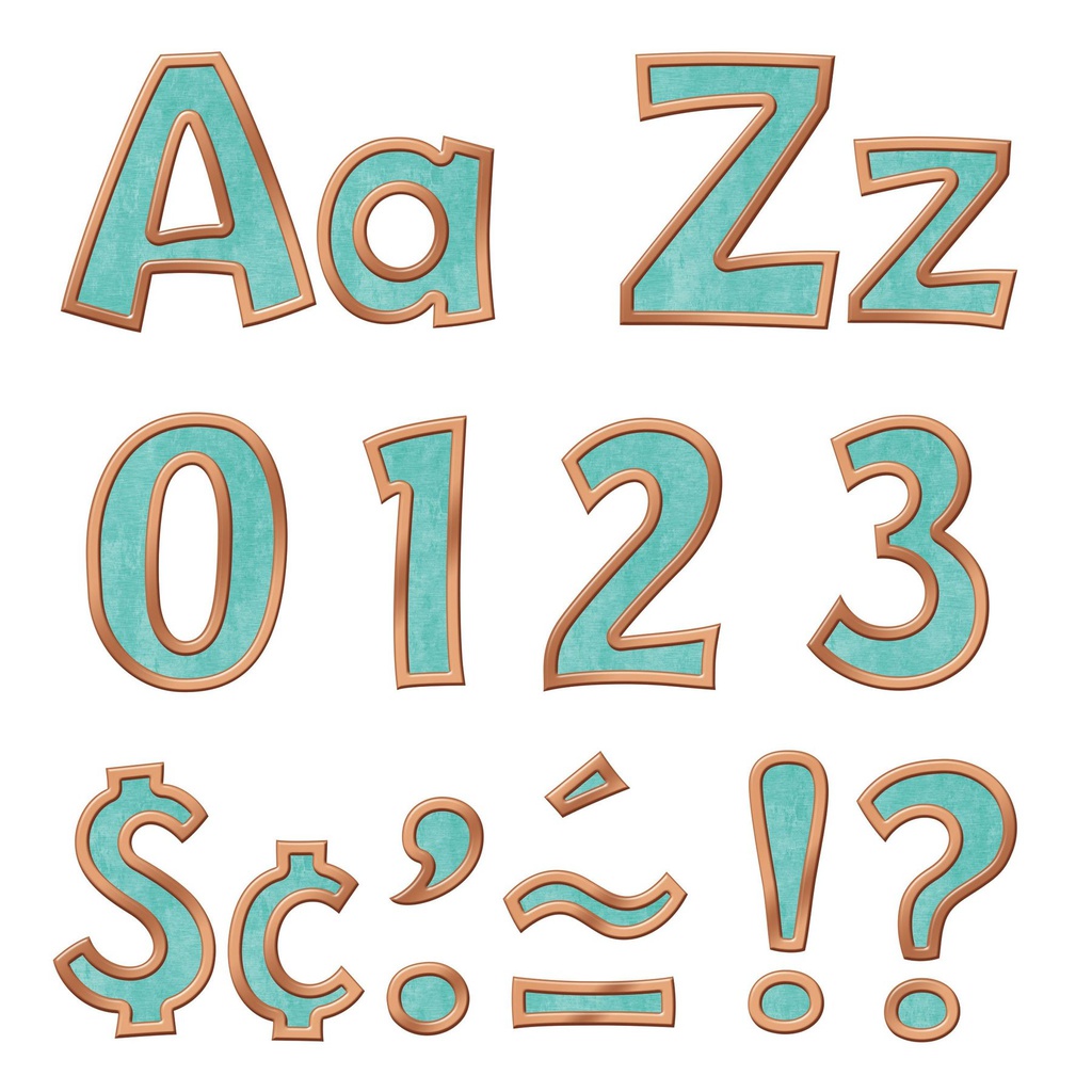 Copper &amp; Patina  Playful Combo (4''-10cm)(216 characters)